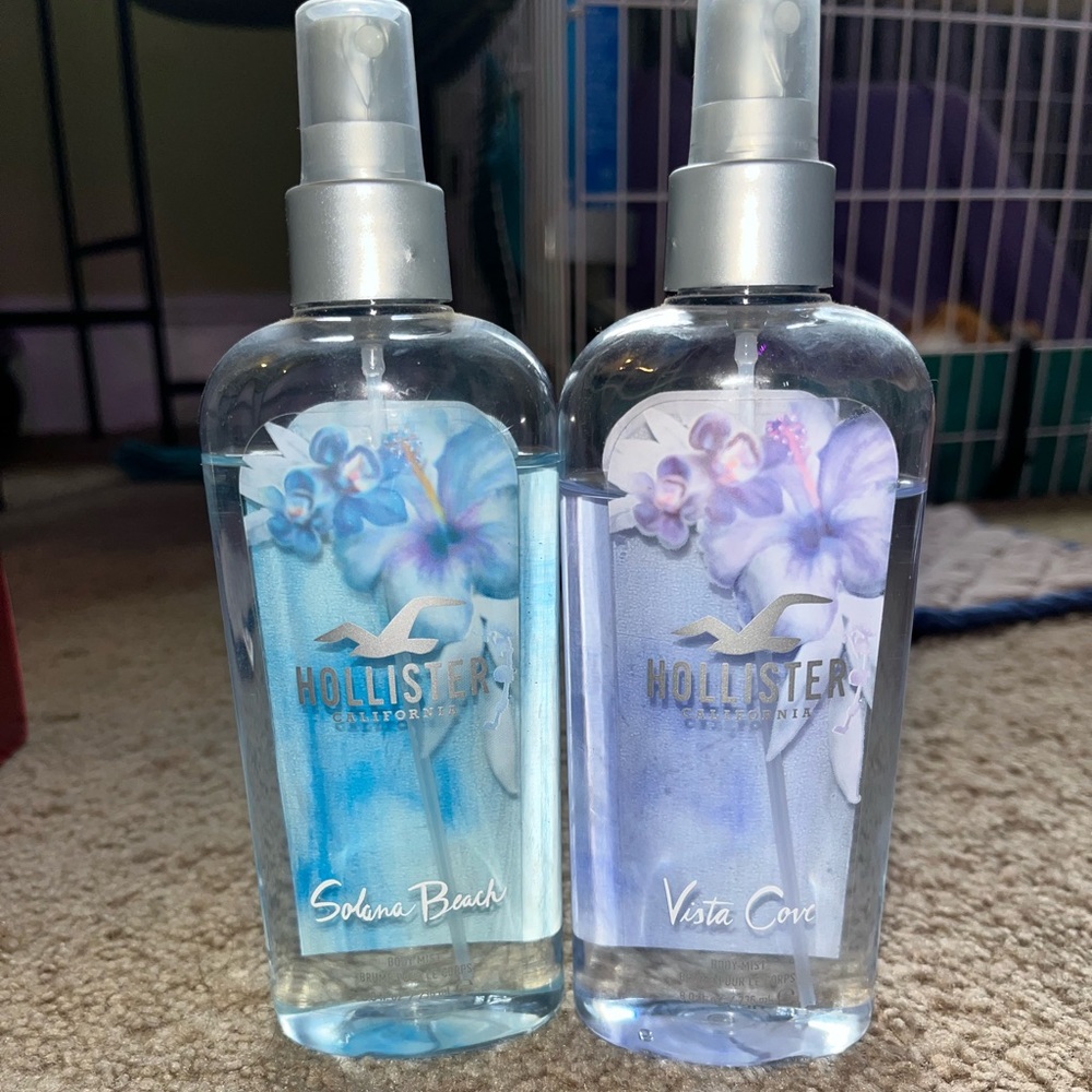 Hollister perfumes. Various. Almost full.